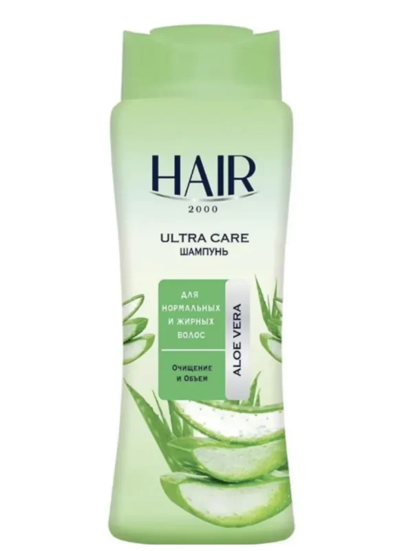 АВС HAIR2000 Шампунь ультра уход Алоэ 650гр.Турция(12)