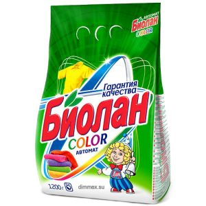 Биолан ст.порошок 1,2кг автомат колор