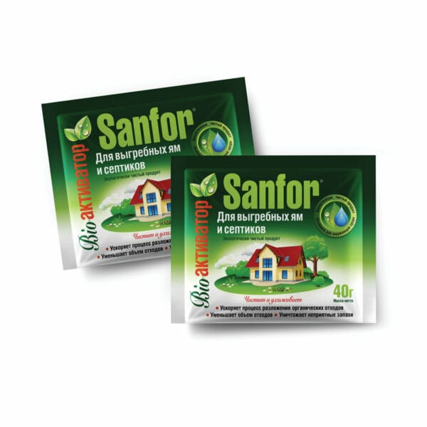 Средство для выгребных ям и септиков Санфор 40гр