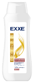 EXXE Питательный шампунь PROTEIN PLUS "Протеиновое восстановление", 400 мл