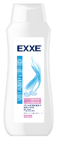 EXXE Увлажняющий шампунь VITAMIN PRO "Объём и сияние", 400 мл
